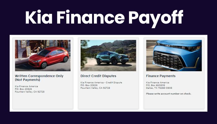 Kia Finance Payoff